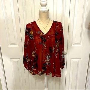 NWOT John Paul Richard Blouse; Size Small